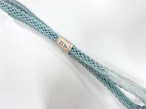 未使用品　正絹　夏手組帯締め